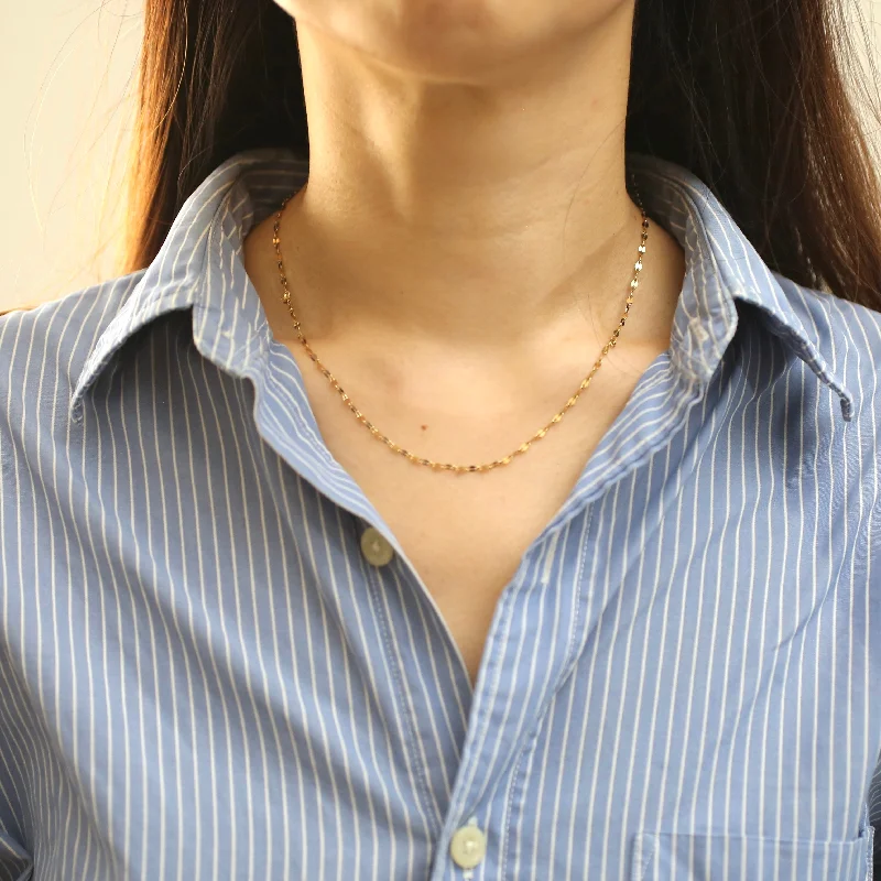 Stellar design necklace-Chelsea Chain Necklace