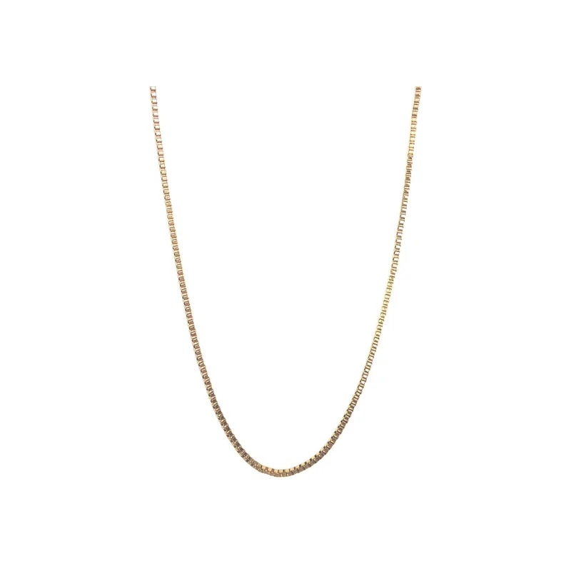 Streamlined necklace-Box Chain