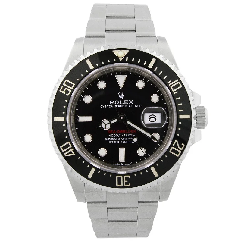 Tight coil necklace-Rolex Sea-Dweller 43mm Black Dial Watch Ref# 126600