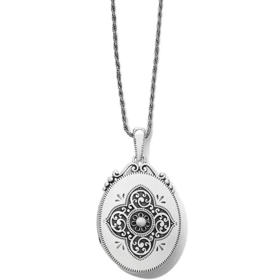 Etoile Oval Convertible Locket Necklace