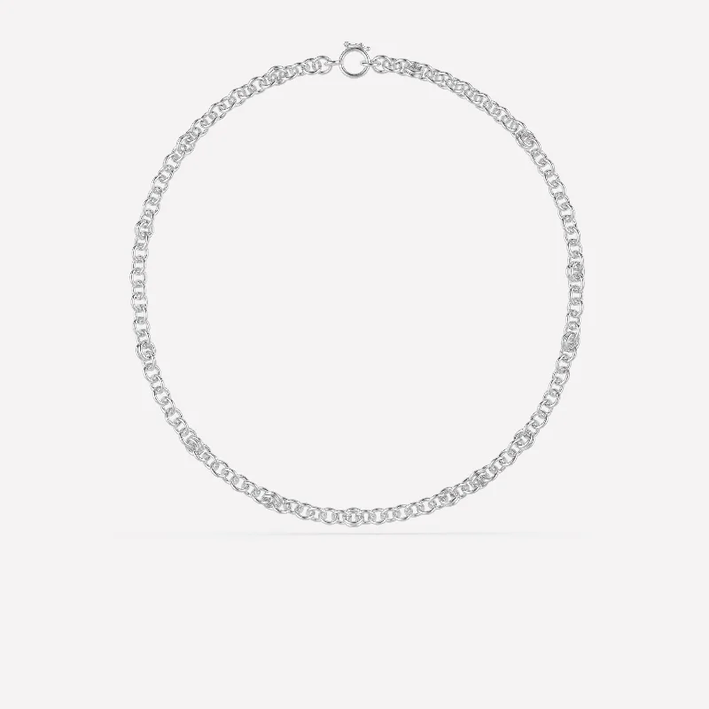 Serpens Chain Necklace Silver