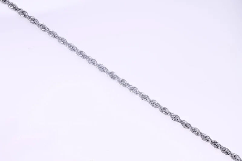 Suspended gem necklace-STAINLESS STEEL NECKLACE