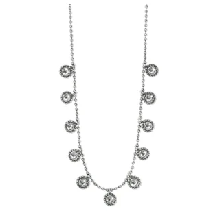 Raw pearl necklace-Twinkle Drops Necklace