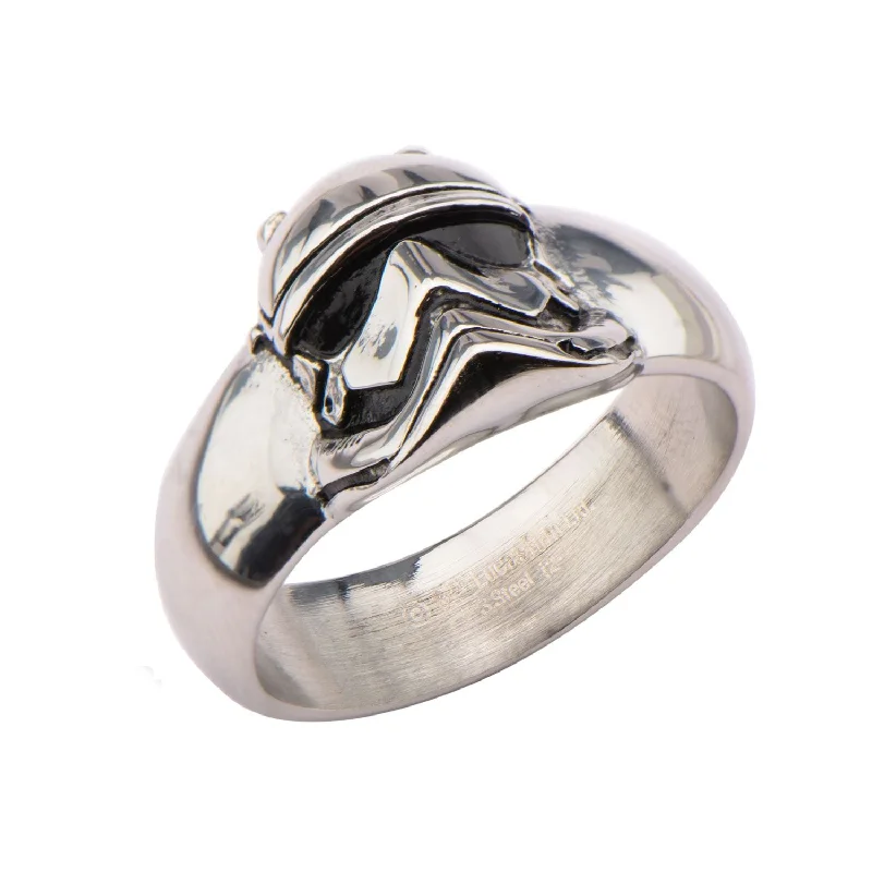 Infinite weave ring-Star Wars: Stormtrooper 3D Ring 316 Stainless Steel