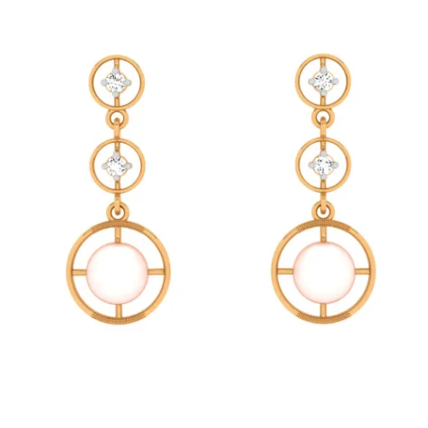 Soft bend earrings-Symmetric Sensation Gold Earrings