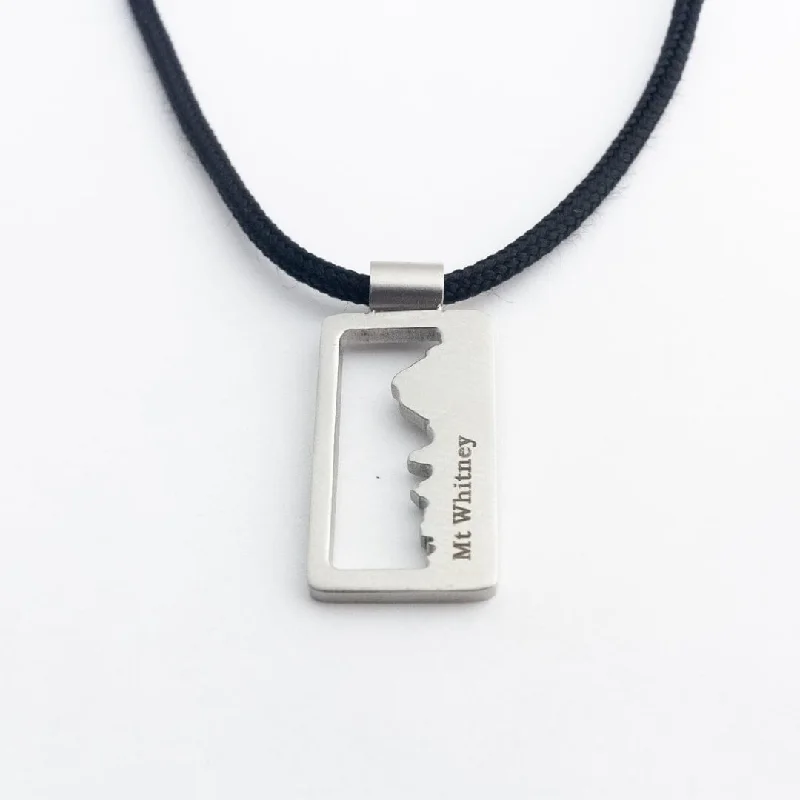 Tight coil necklace-The Mt. Whitney Necklace