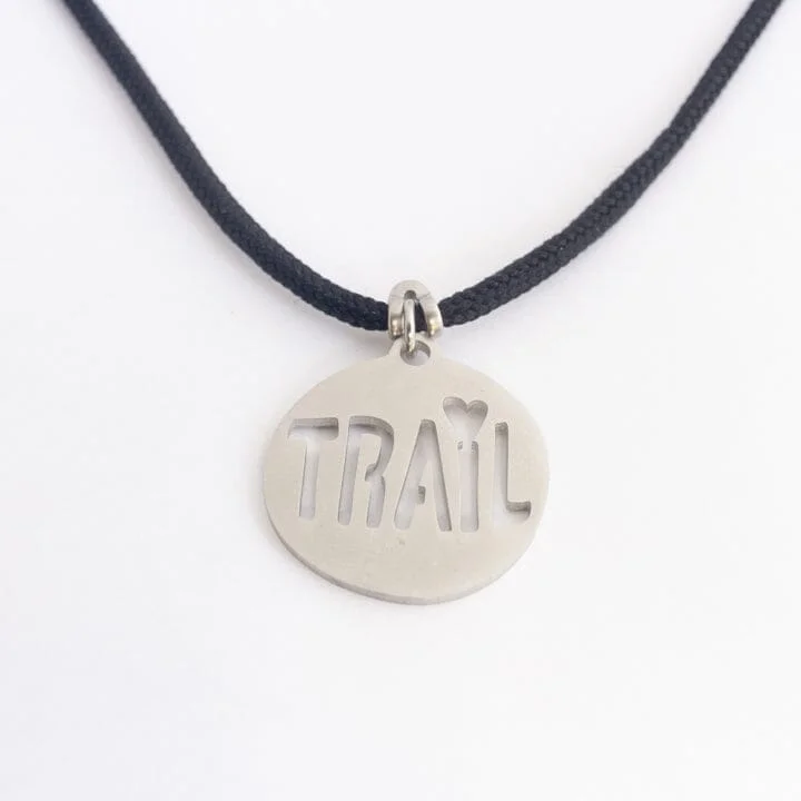 Three-gem necklace-The Trail Love Necklace