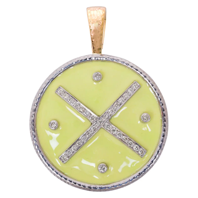 Pendant- Diamond (Enamel)